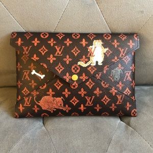 Louis Vuitton Catogram Kirigami Pouch (Large)